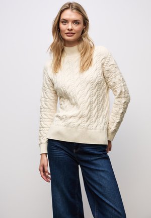 Strickpullover - beige
