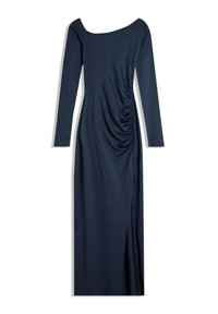 ASYMMETRIC LONG SLEEVE - MIDI - Vardagsklänning - royal blue
