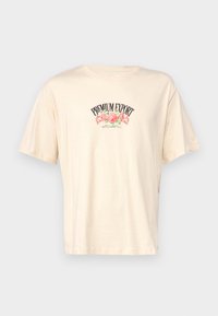 Jack & Jones JORHEAVEN TEE CREW NECK - Μπλουζάκι με στάμπα - buttercream