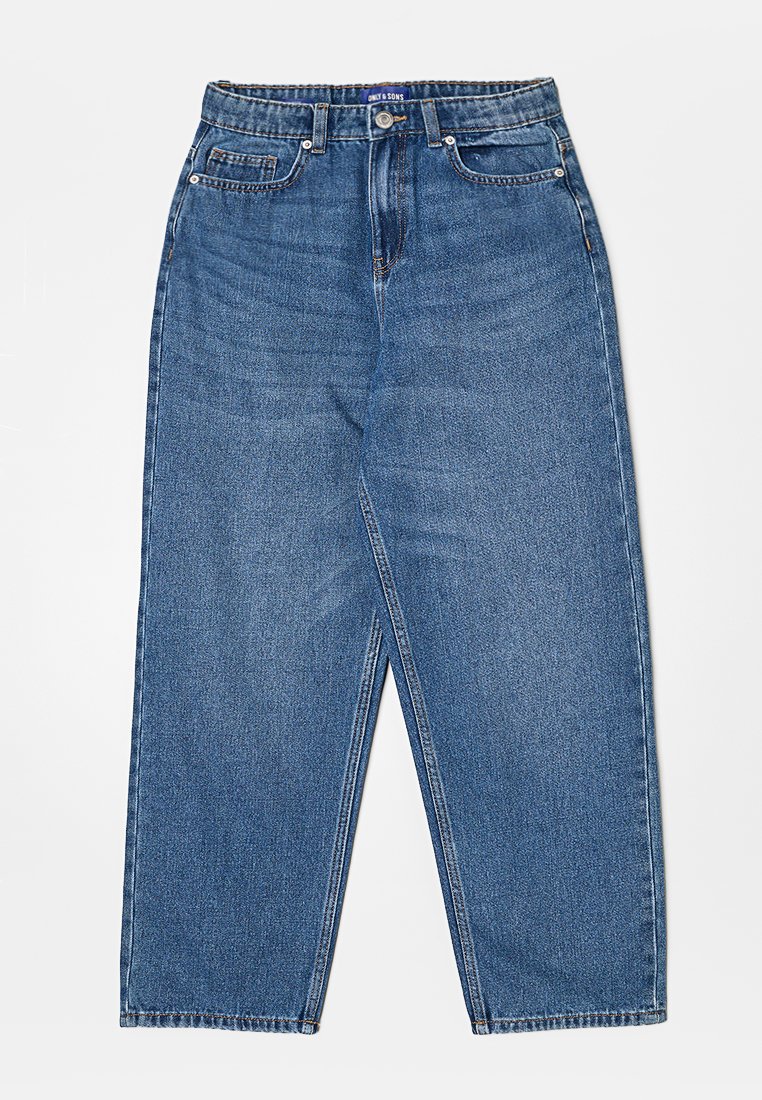 ONLY & SONS junior Wijde jeans koningsblauw