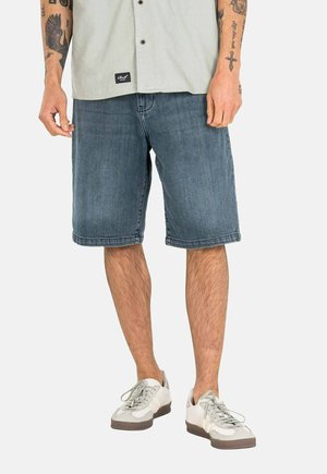 SOLID - Jeans Shorts -  mystic light blue