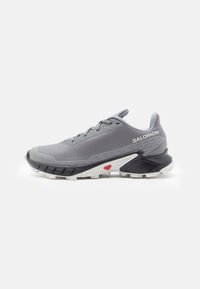ALPHACROSS 5 - Chaussures de running - pewter/black/ghost gray