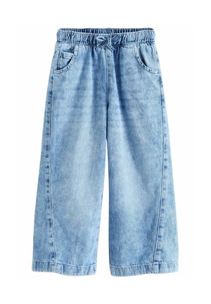 REGULAR FIT WIDE  - Alt laienevad teksad - mid blue denim