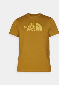M SS EASY TEE - Triko s potiskem - moss green/amber green