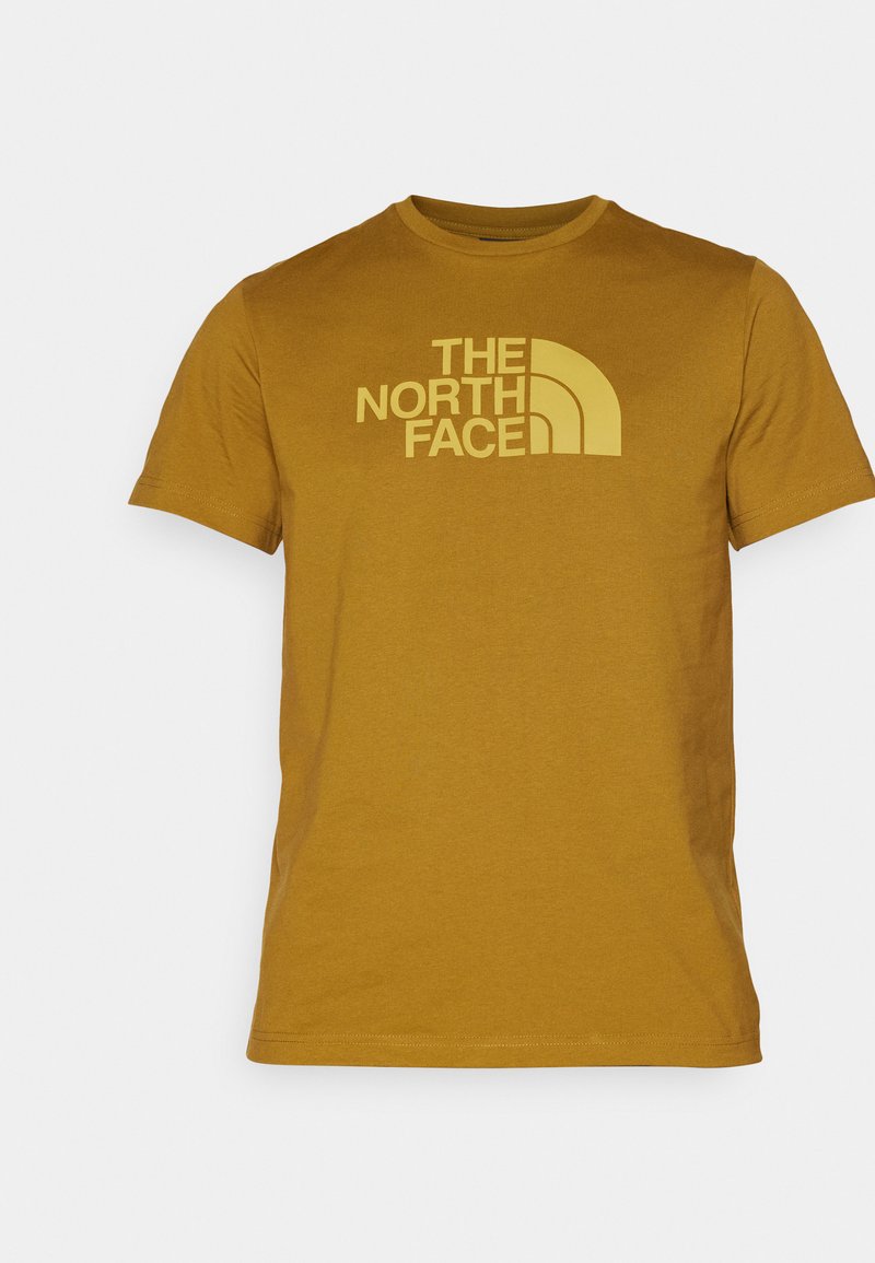 The North Face T-shirt print donkergroen
