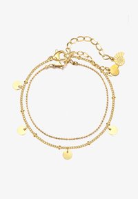Selected, gold-coloured