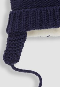 JoJo Maman Bébé COSY POM POM - Beanie - navy