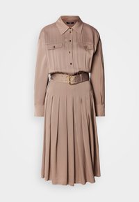 ANITA LONG DRESS - Tričkové šaty - buff taupe