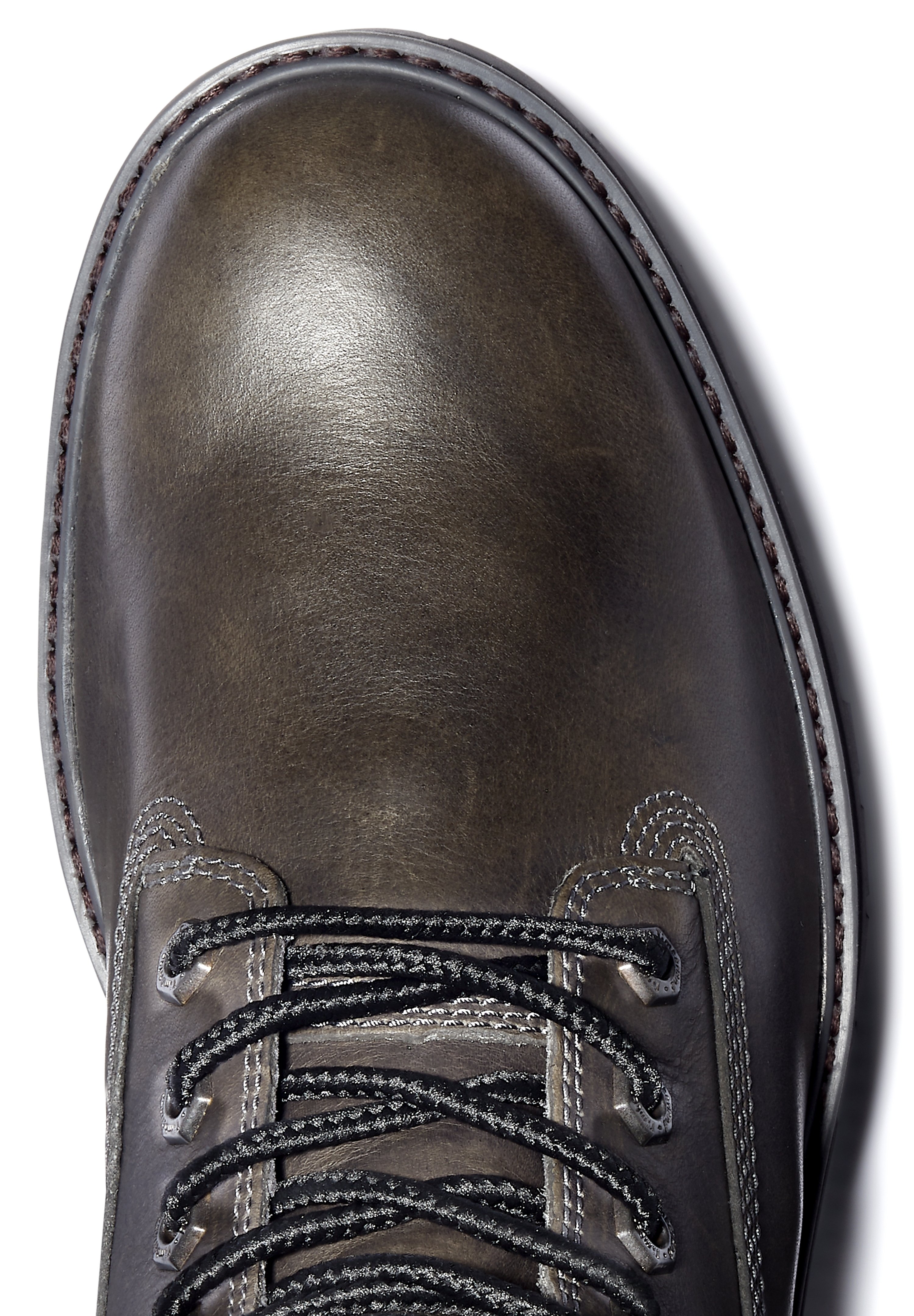 Timberland COURMA GUY BOOT WP - Schnürstiefelette - med grey full  grain/grau - Zalando.de
