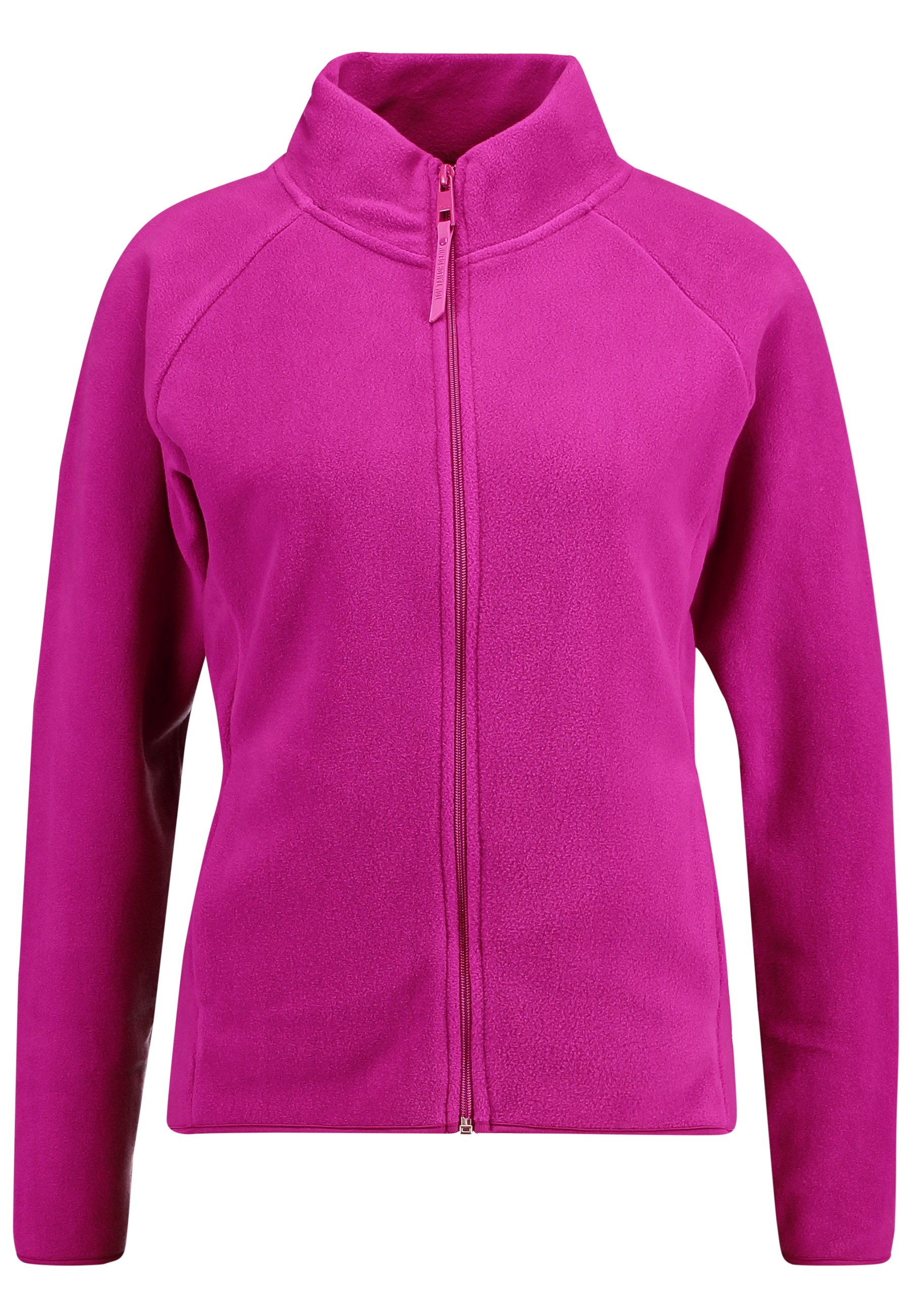 magenta denim jacket