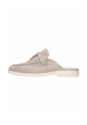 Slip-on sandaler - grey