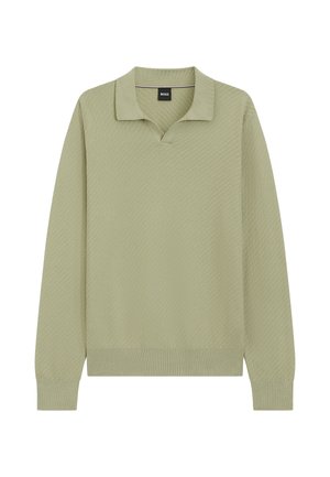BOSS, BOSS H-LOMARINO - T-shirt à manches longues - khaki four