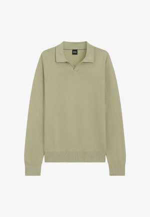 BOSS, BOSS H-LOMARINO - T-shirt à manches longues - khaki four
