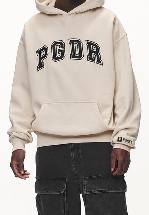 Sweat à capuche - sand
