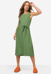 LAURASØN - Day dress - pea green Thumbnail Image 1