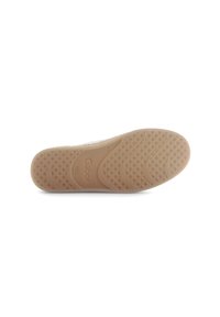 Gabor sneakerzool met een gestructureerd, slipvaste beige rubber ontwerp, voorzien van een driehoekig patroon en een merklogo.