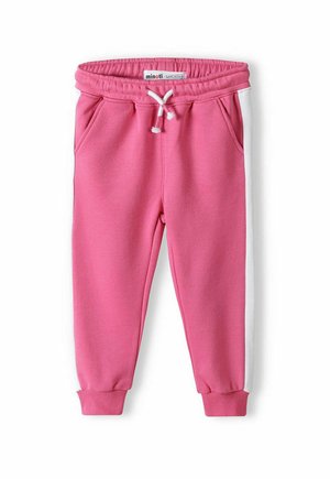 ELASTICATED WAIST  - Tracksuit bottoms - pink