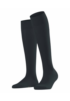 FALKE COTTON TOUCH - Kniestrümpfe - graphite