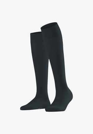 FALKE COTTON TOUCH - Kniestrümpfe - graphite