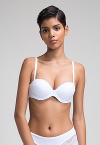 Creaciones Selene CARLOTA - Sujetador sin tirantes/multiescote - blanco