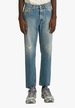 Jeans a sigaretta - blue