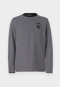CREWNECK - Ilgarankovis viršutinės dalies drabužis - black/white