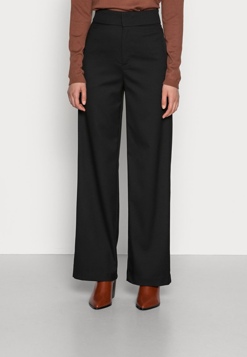 Lindex TROUSERS LYKKE Bukse black/svart Zalando.no