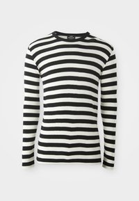TOBIAS  - Pullover - black/vanilla ice