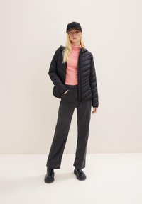 TOM TAILOR DENIM LIGHT WEIGHT PUFFER JACKET - Giacca invernale - deep black
