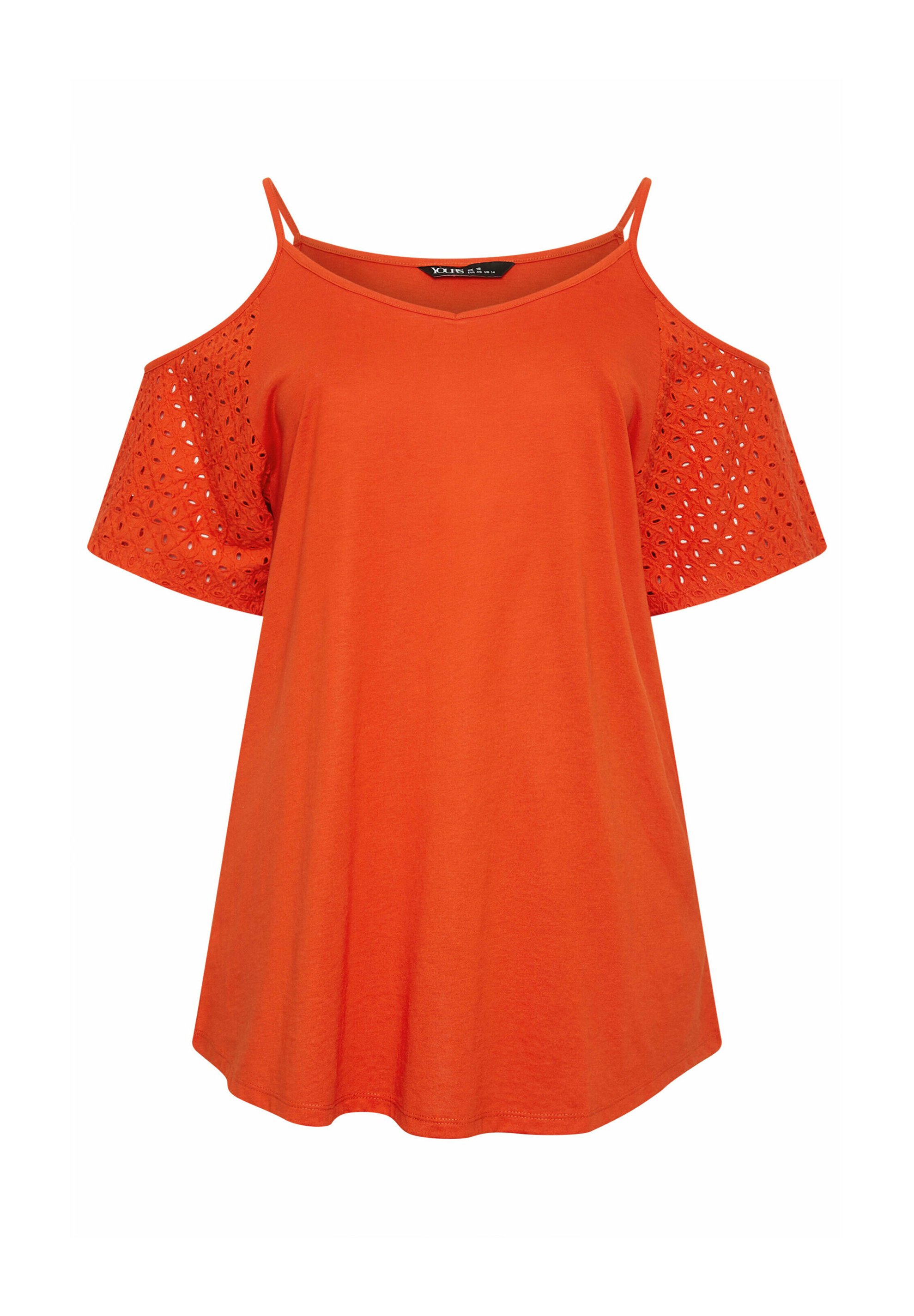 yours clothing cold shoulder tops