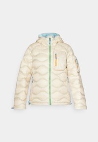HELIUM UTILITY HOOD JACKET - Gewatteerde jas - sand fog/cloud