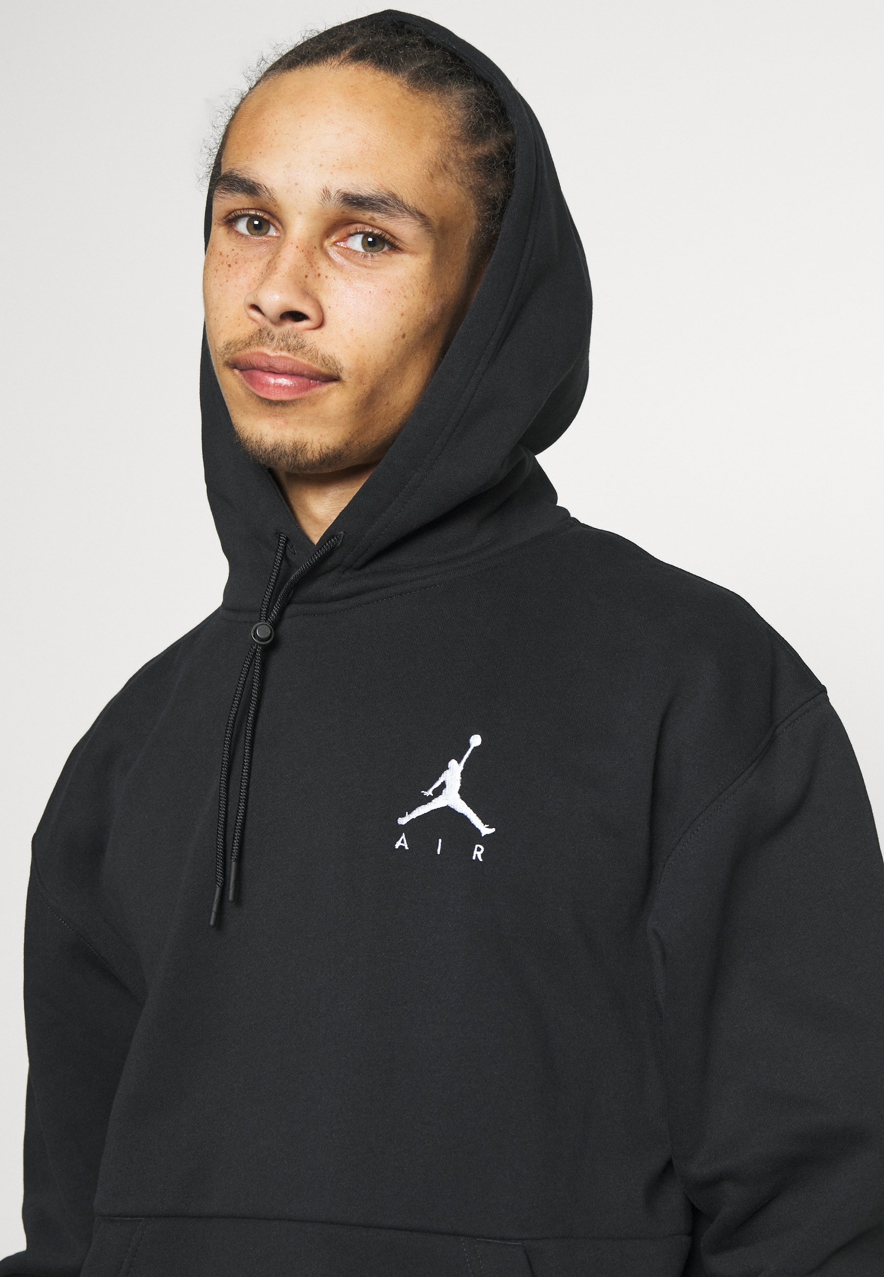 Jordan JUMPMAN AIR - Sweat à capuche - black/(white)/noir - ZALANDO.FR