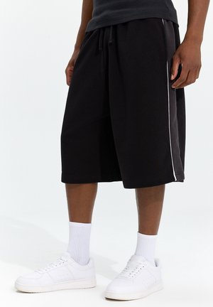 House, SWEATSHORTS - Dresside alumine osa - black
