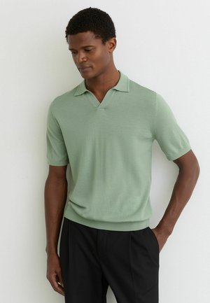 REGULAR FIT  - Polokošeľa - light sage green