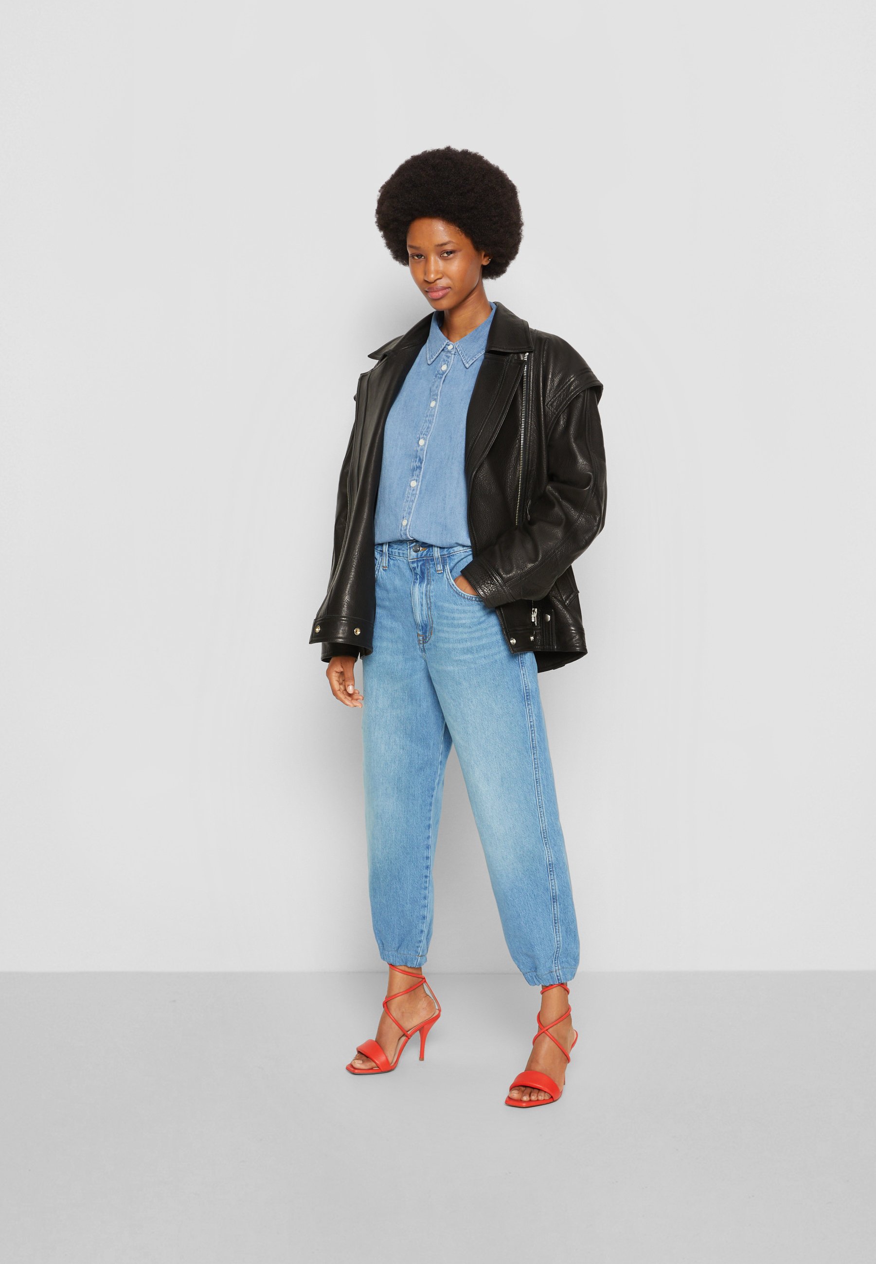 Frame Denim THE LOUNGE - Jeans Relaxed Fit - chill/blau - Zalando.de