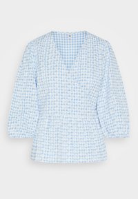 Não selecionado, light blue