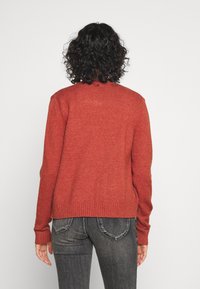 VILA VIRIL - Cardigan - burnt henna