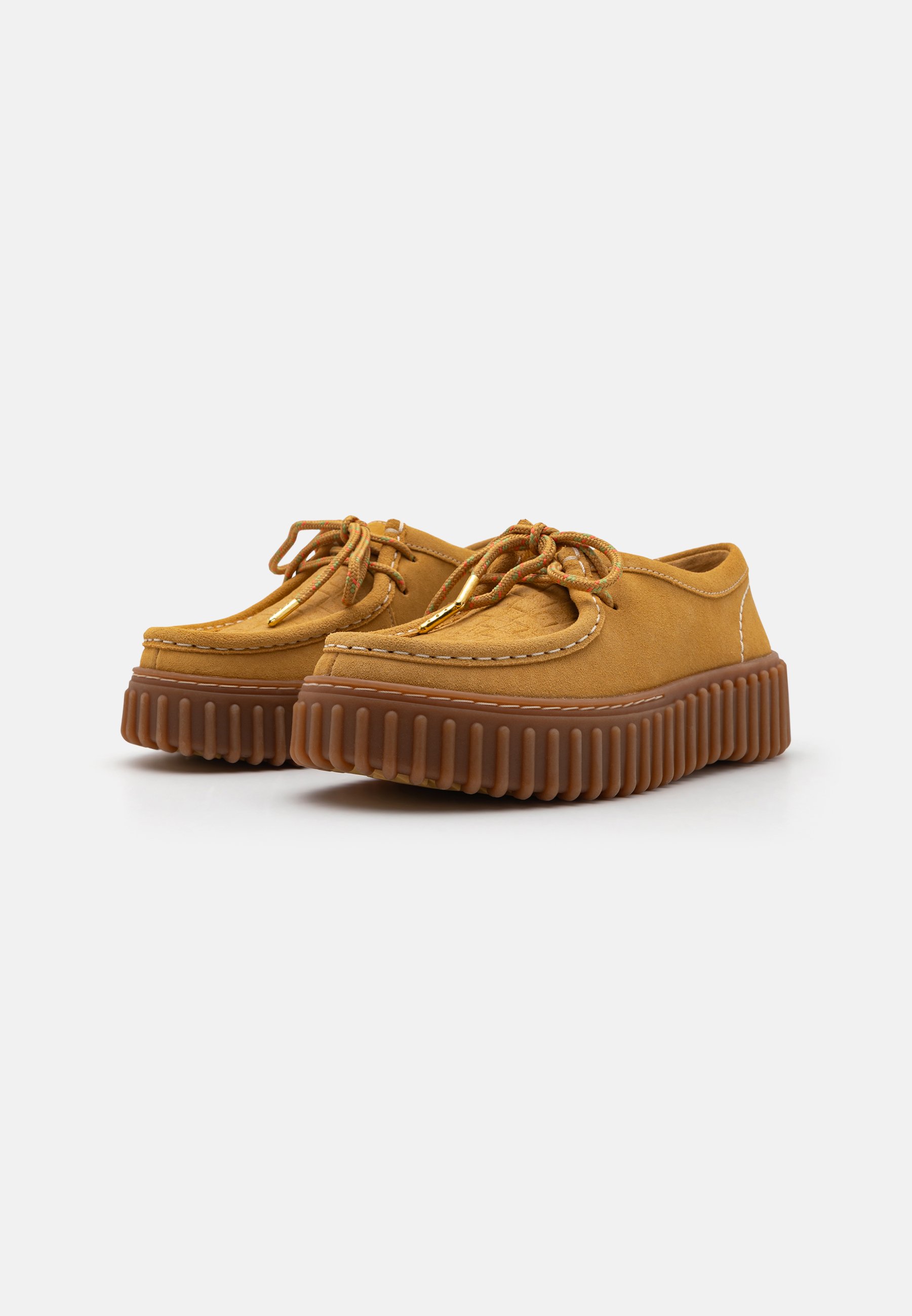 Clarks TORHILL BEE - Pantofi casual cu șiret - golden tan/cafeniu
