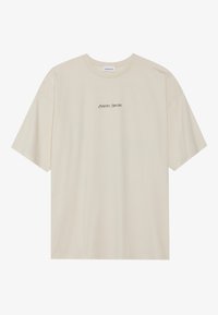 Print T-shirt - beige