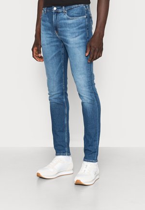Slim fit jeans - dark-blue denim
