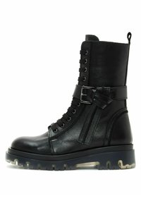 Derimod Stivaletti stringati - black