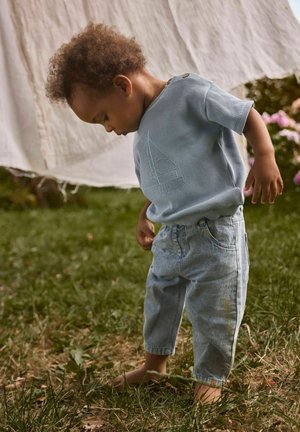 Lil' Atelier, T-shirt basique - dusty blue