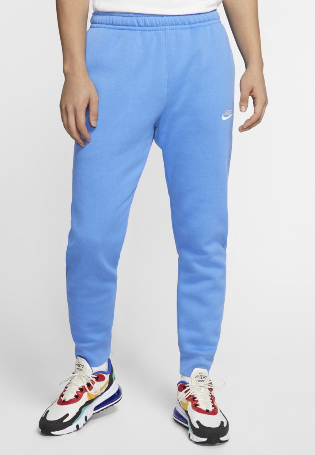 nike sportswear club fleece pacific blue