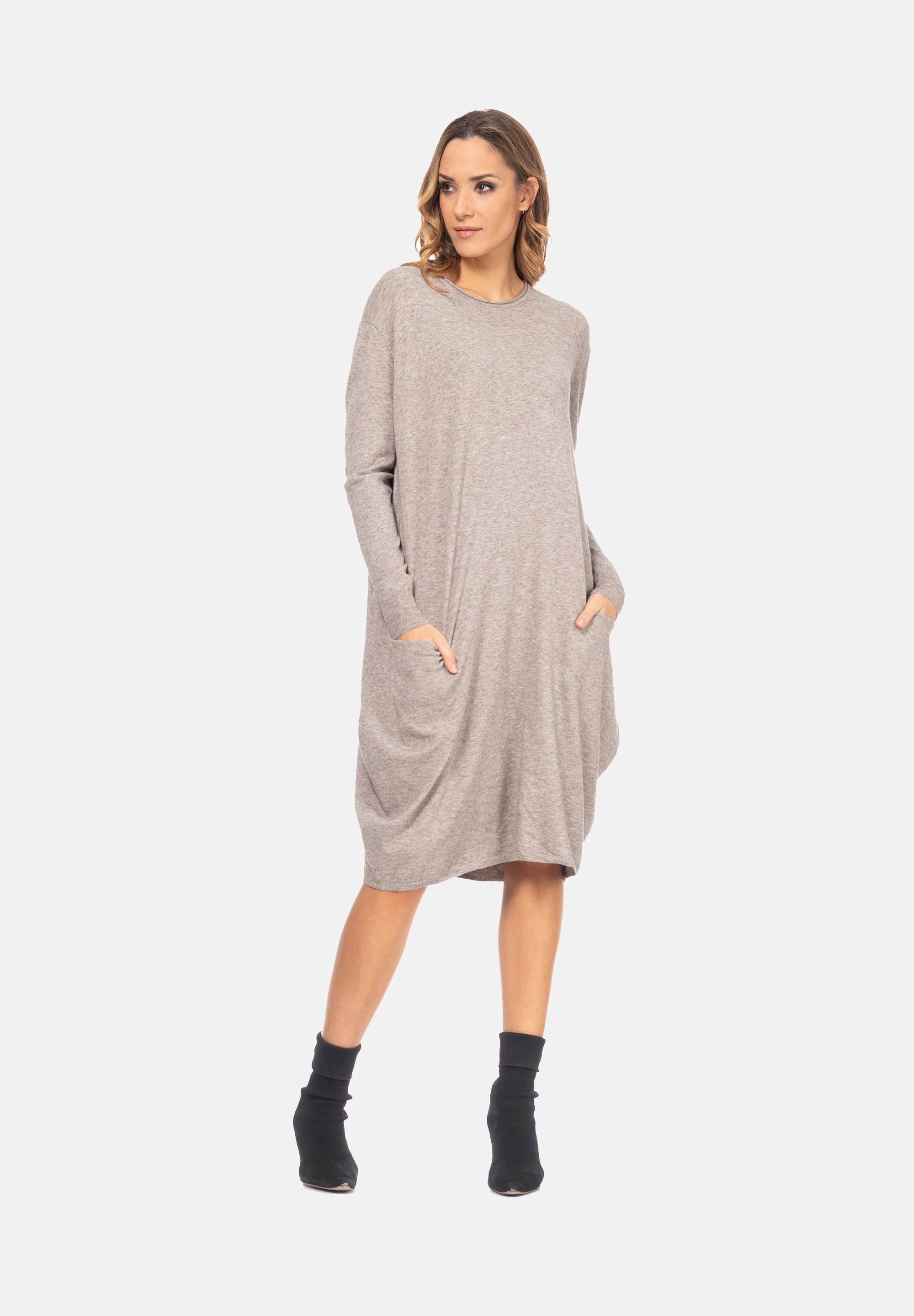 Tantra MIT TASCHEN - Freizeitkleid - gris claro/grau - Zalando.at