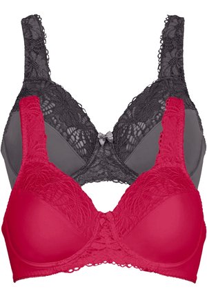 bonprix 2 PACK - Reggiseno con ferretto - rot