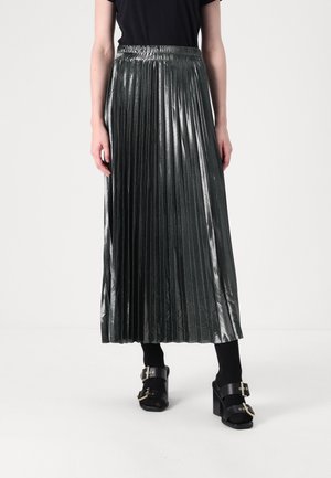 ONLLYON SHINE SKIRT - Pleated skirt - scarab
