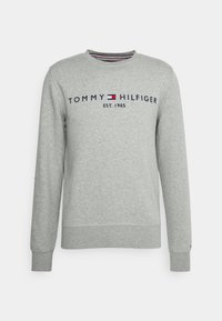 Tommy Hilfiger LOGO SWEATSHIRT - Sweatshirt - light grey heather/grå