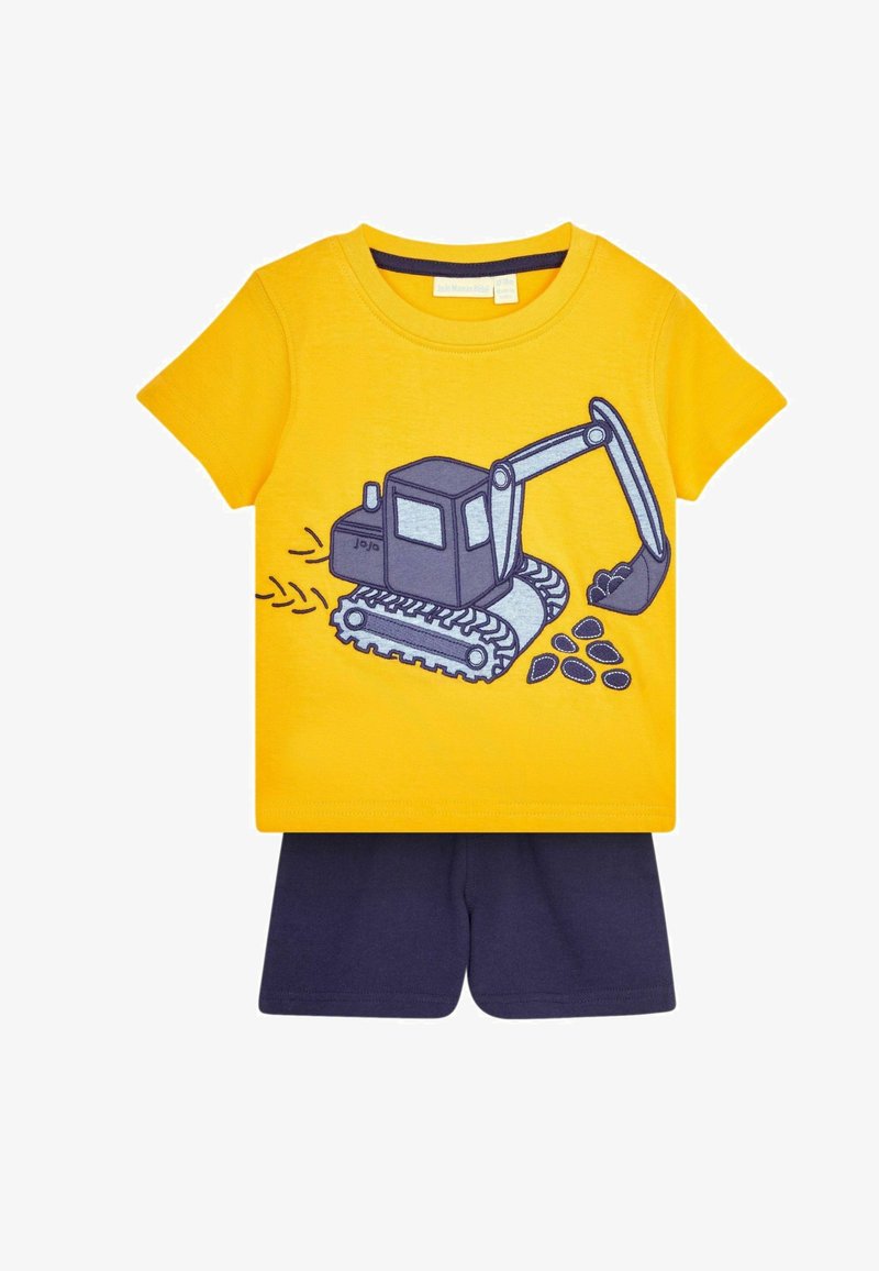 JoJo Maman Bébé APPLIQUÉ SET - REGULAR FIT - Shortsit - yellow digger