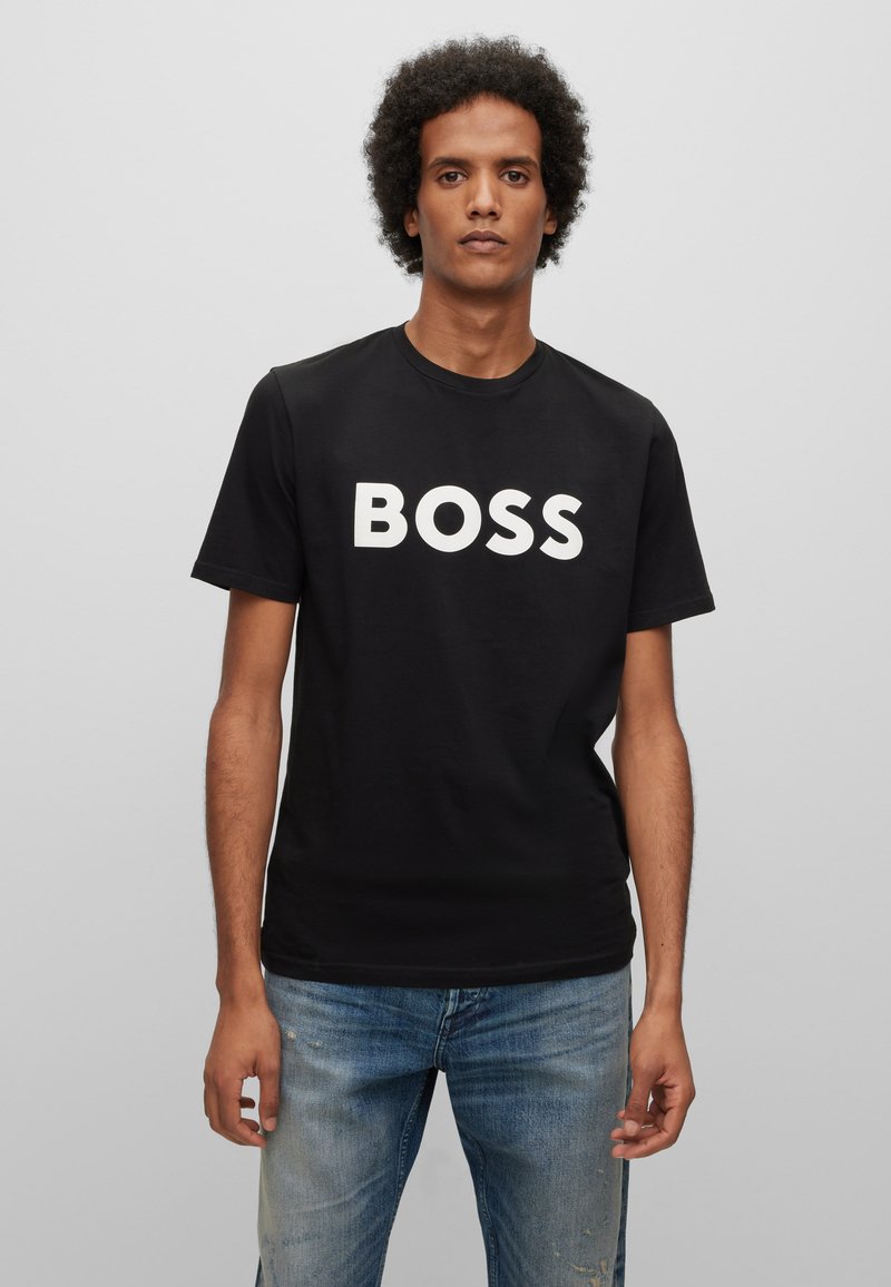 BOSS THINKING - T-shirt med print - black