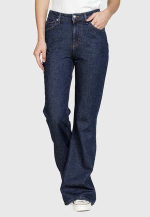 Carrera Jeans, MOD. 750 FLARE FIT BLUE AGE - Jeans a zampa - dark blue wash
